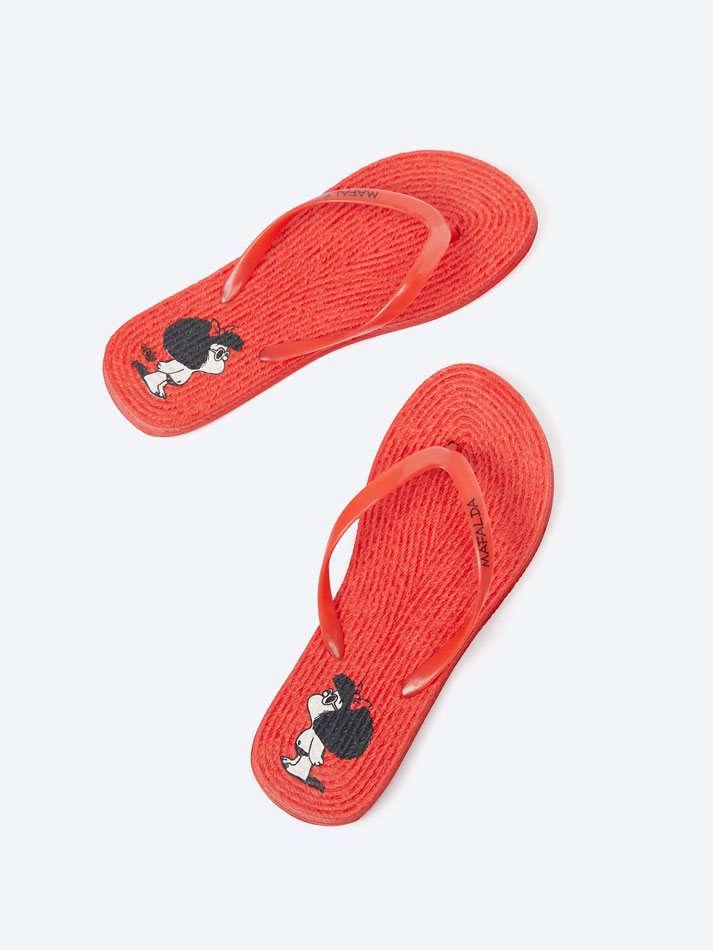 Chinelo MAFALDA - Vermelho
