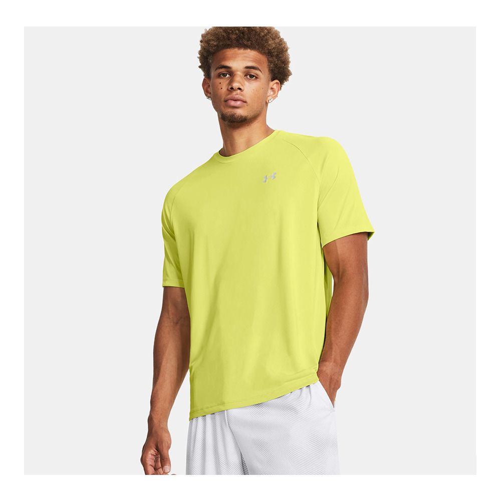 Under Armour UA TECH REFLECTIVE - Maillot Homme jaune