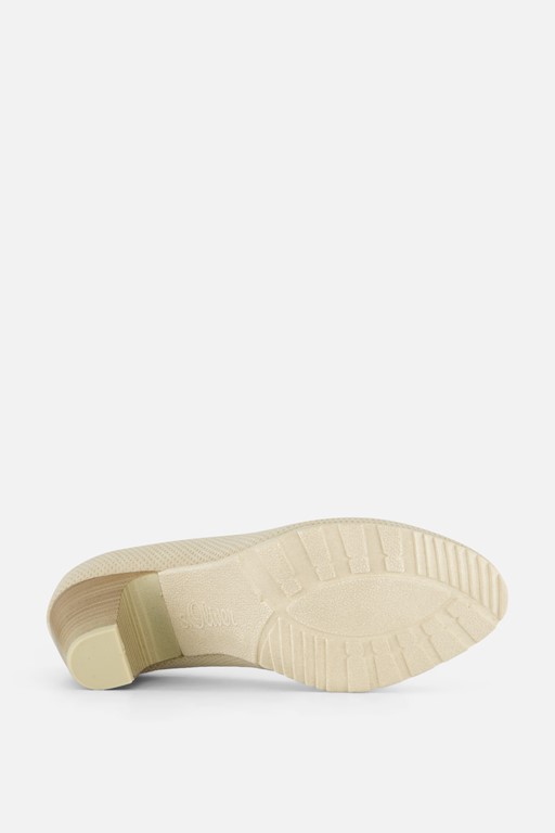 S.Oliver Pumps beige Synthetisch