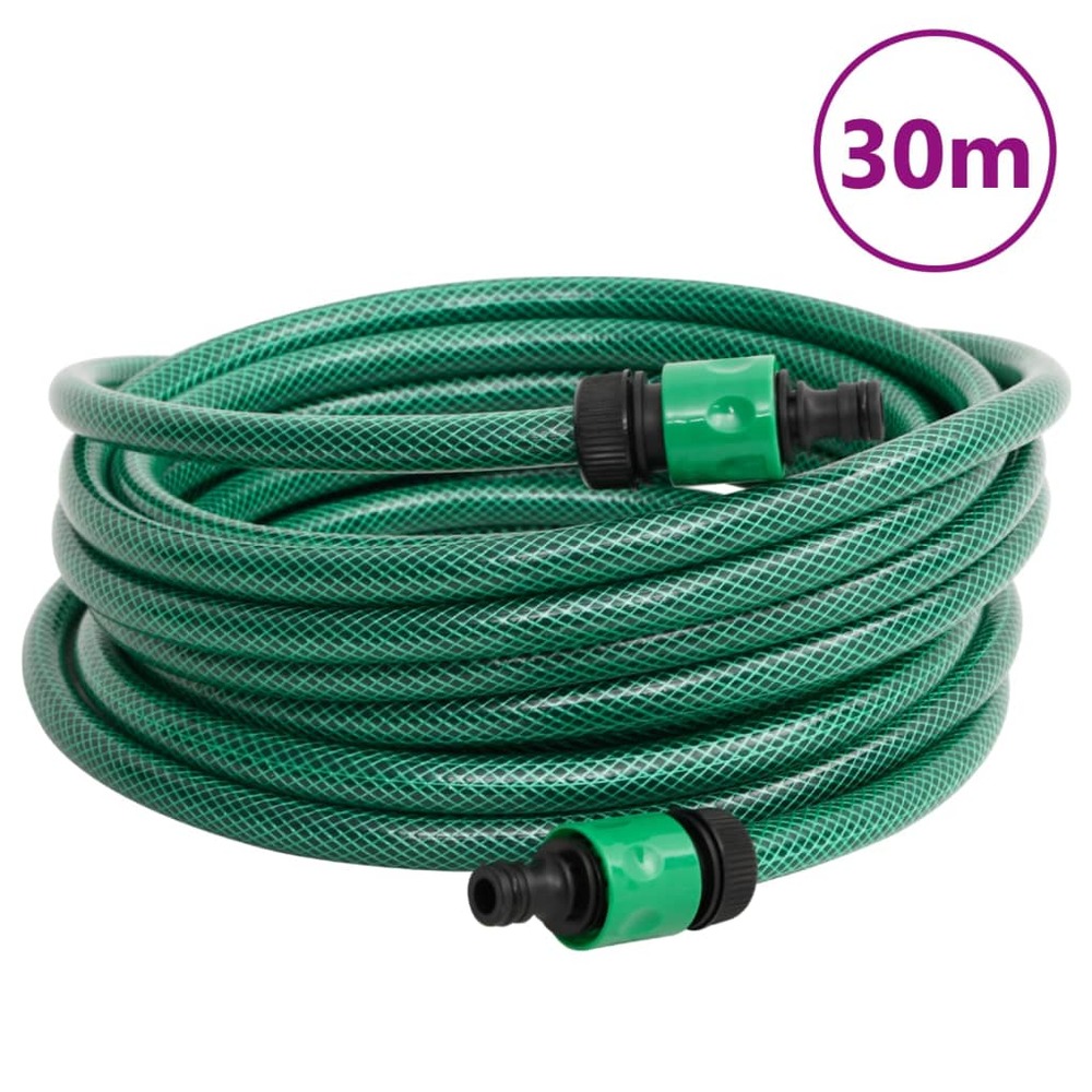Tuyau de piscine vert 30 m pvc