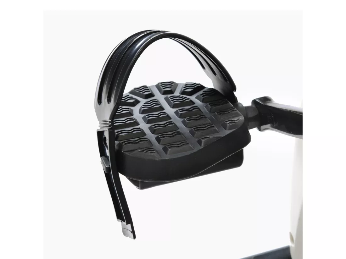 Vélo de fitness pliable magnétique, avec écran LCD, 10 niveaux de résistance magnétique, charge max 120kg