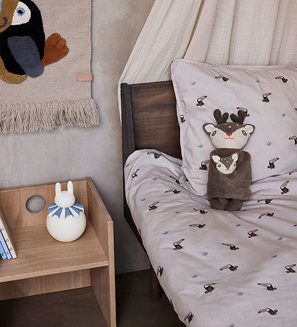 OYOY Kuscheltier - Dea & Baby Dac Deer - Taupe