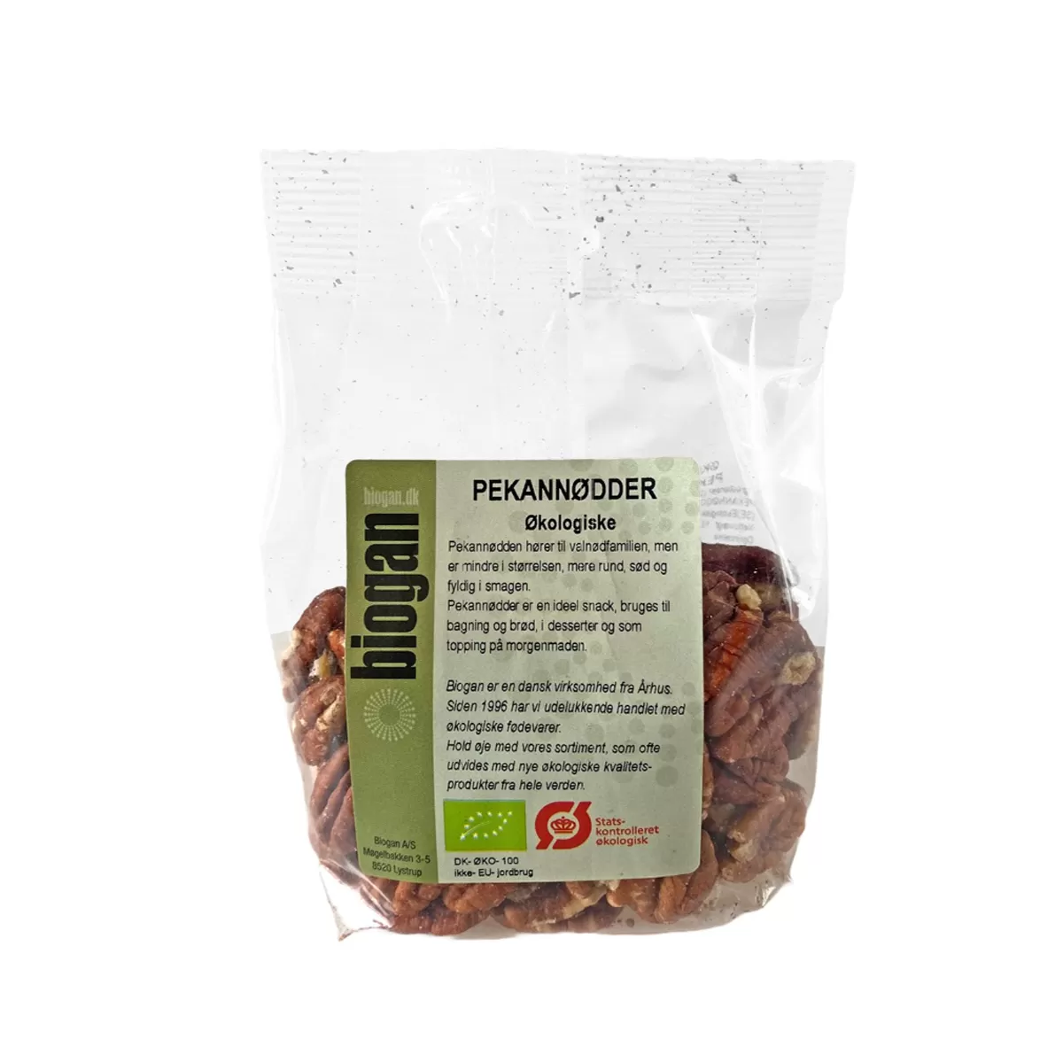 Biogan Pekannødder Ø - 100 g