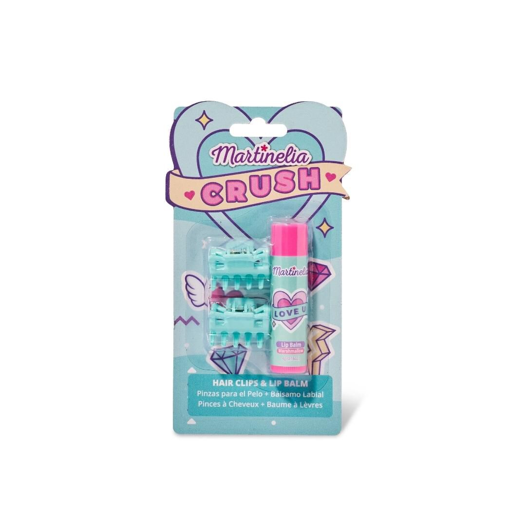 MARTINELIA Conjunto Molas para o cabelo e bálsamo labial - 1un