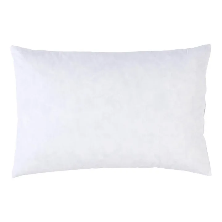 La cerise sur le gâteau Intérieur de coussin plumes 40x60 cm | Blanc