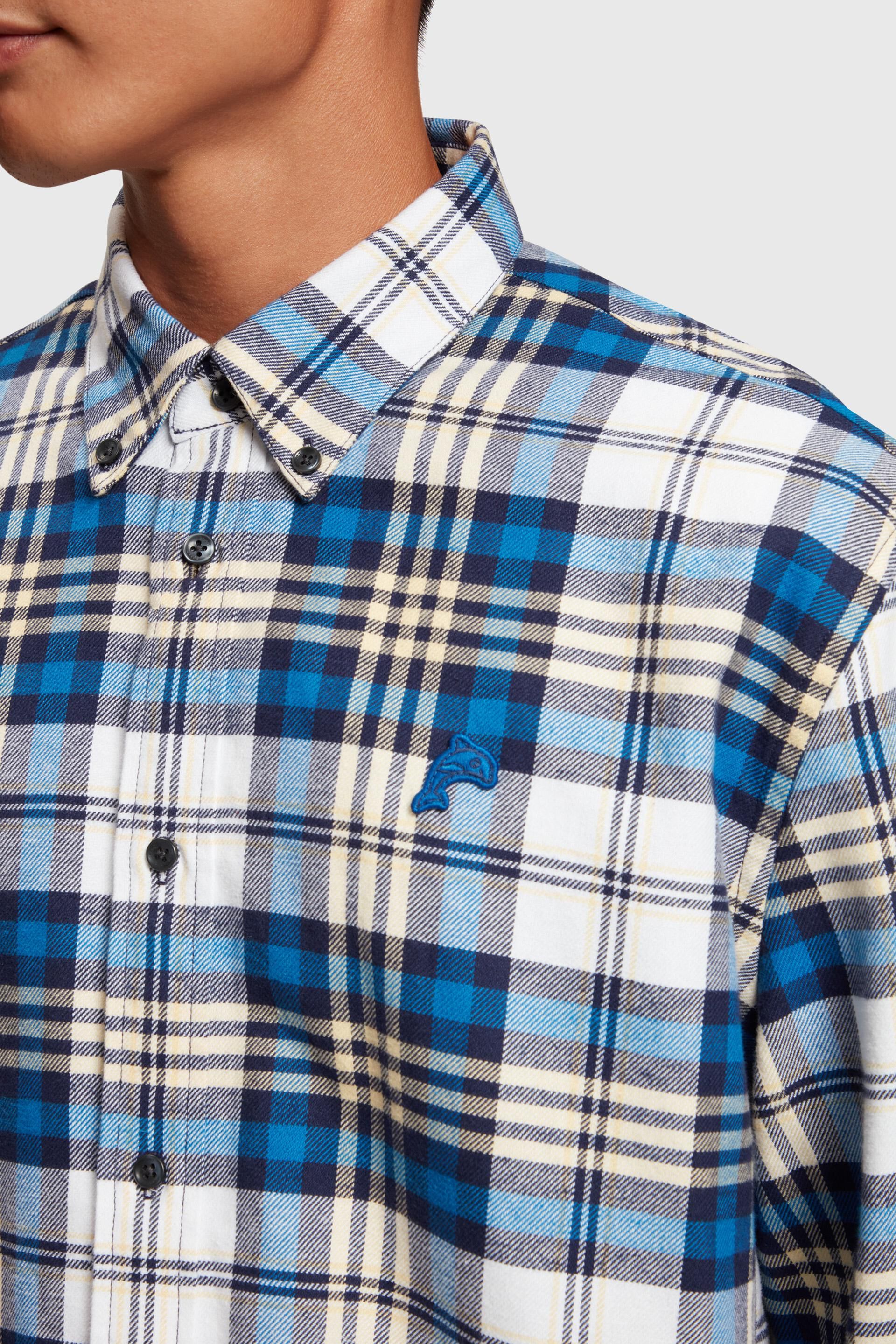 Chemise en flanelle à carreaux