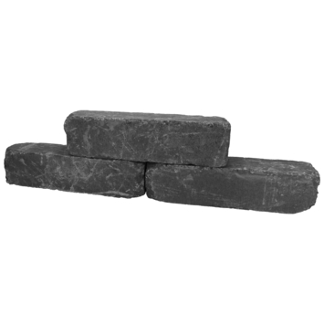 Stonewish stapelblok 15 x 15 x 60 cm beton grijs/antraciet