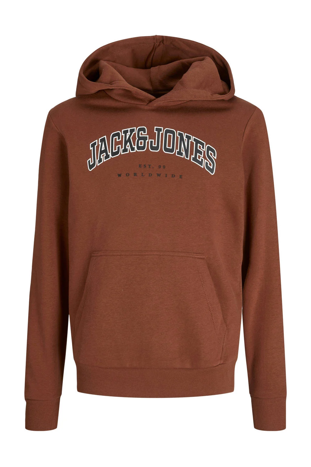 JACK & JONES JUNIOR hoodie roestbruin