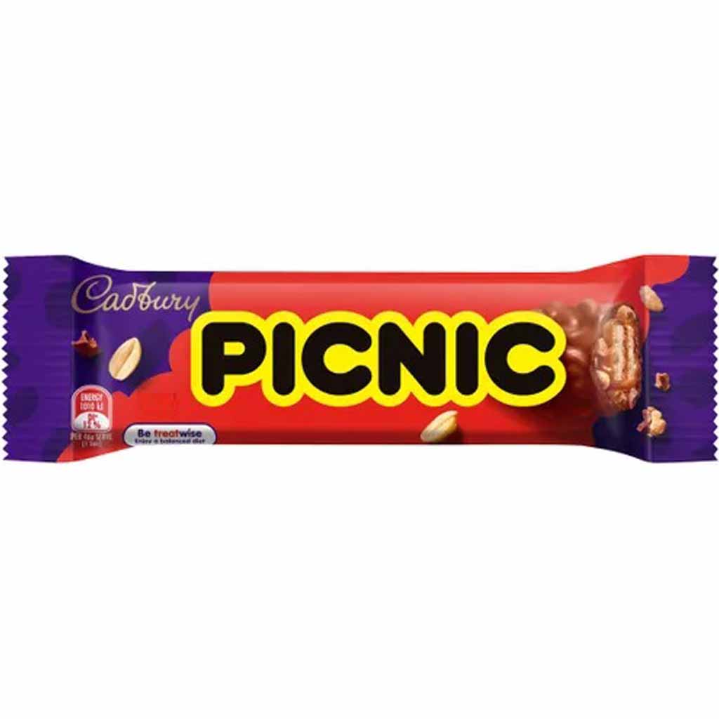 Cadbury Picnic Schokoladenriegel 48,4g MHD:21.5.25