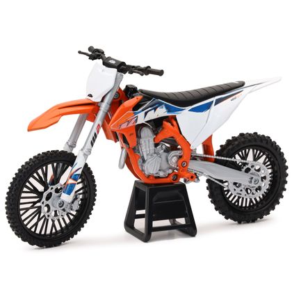 Miniature Newray Moto KTM 450 SX-F - Echelle 1/12° - Orange / Noir
