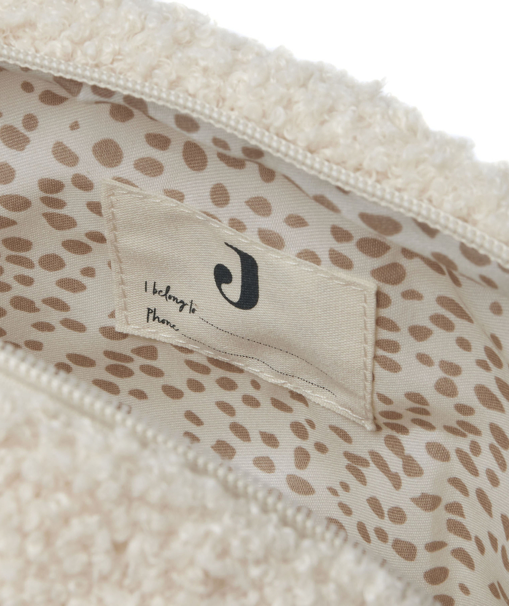 JOLLEINTROUSSE DE TOILETTE EN BOUCLETTES BEIGE