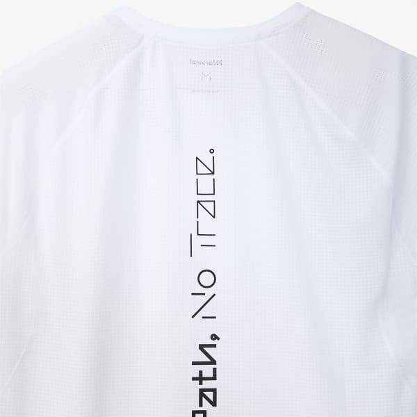 T-shirt running NNORMAL RACE T-SHIRT WHITE