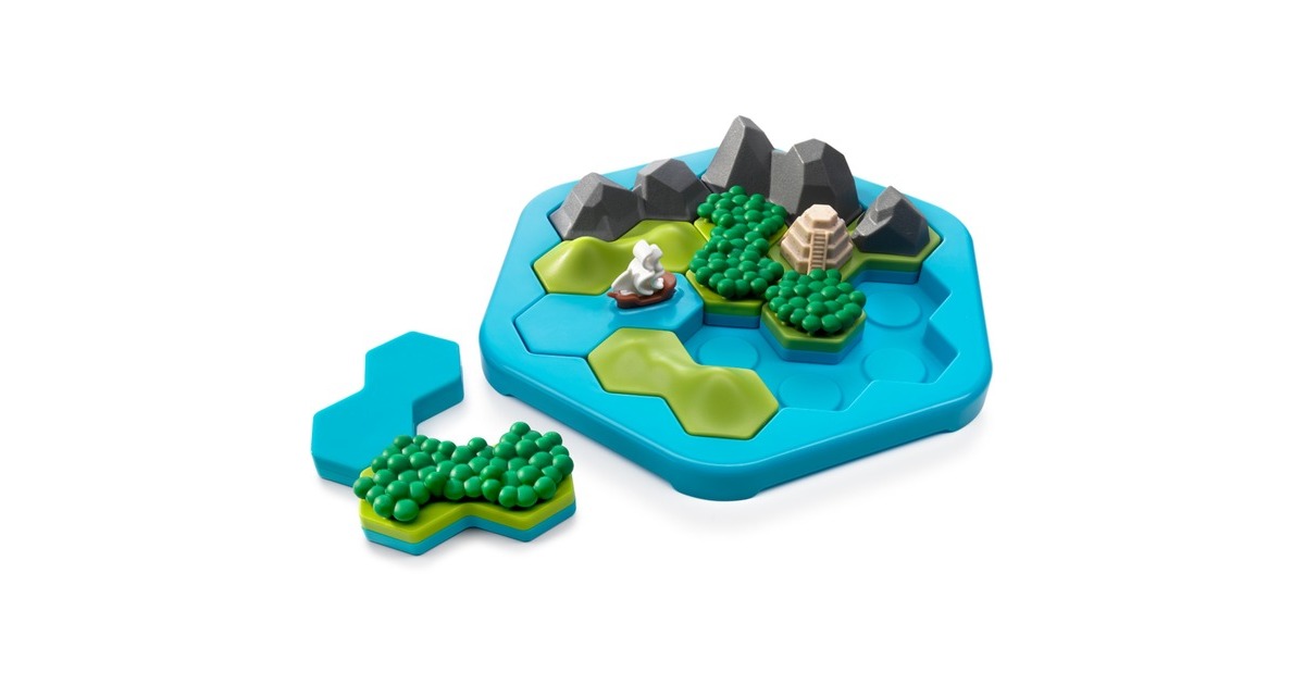 SmartGamesTreasure Island Denkspel  (Nederlands, 1 speler, Vanaf 8 jaar, 80 opdrachten)