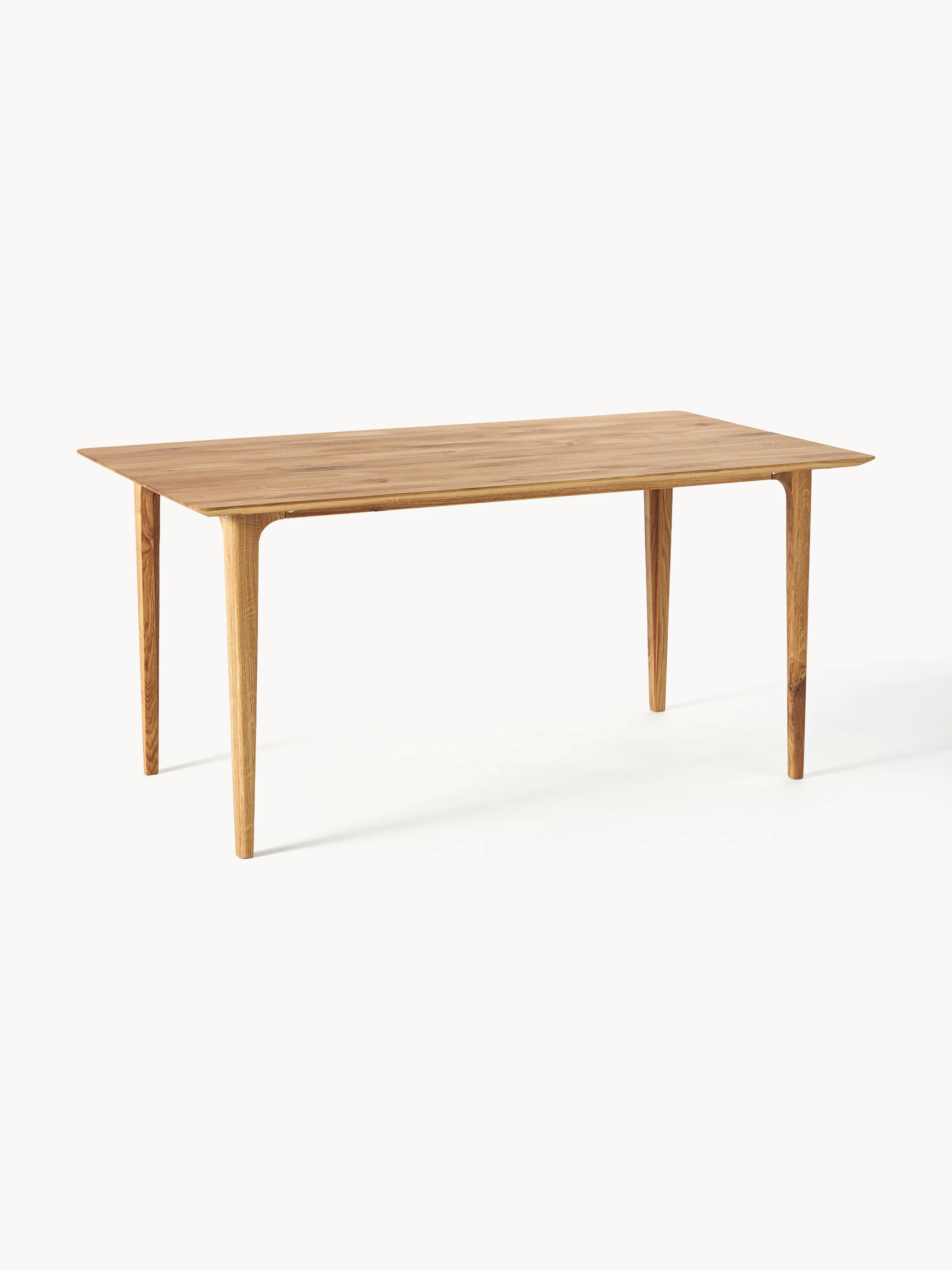 Eettafel Archie van eikenhout, in verschillende formaten