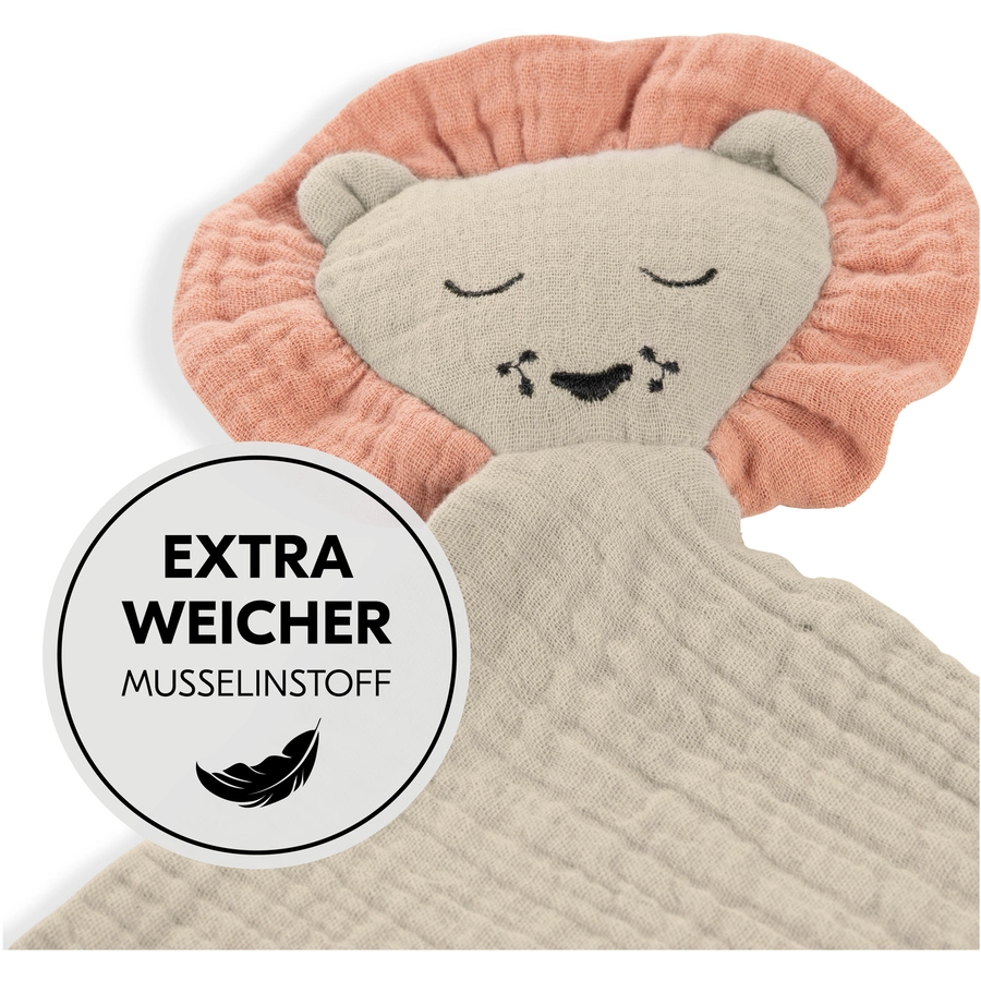hauck Schnuffeltuch Cuddle N Play Lion Beige