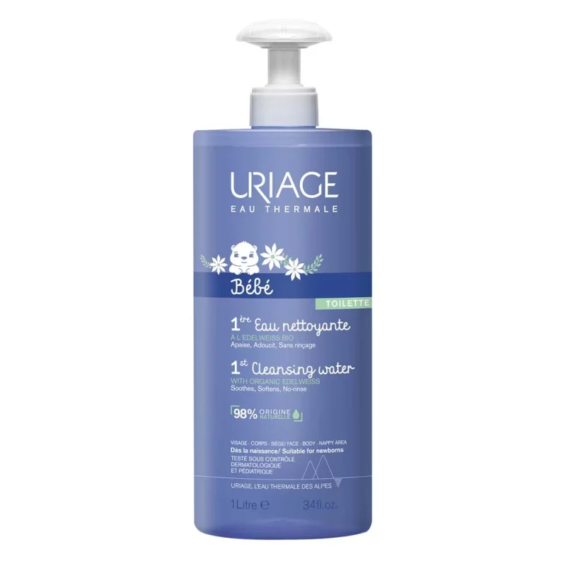 Uriage Bébé 1ere Eau Nettoyante - 1L