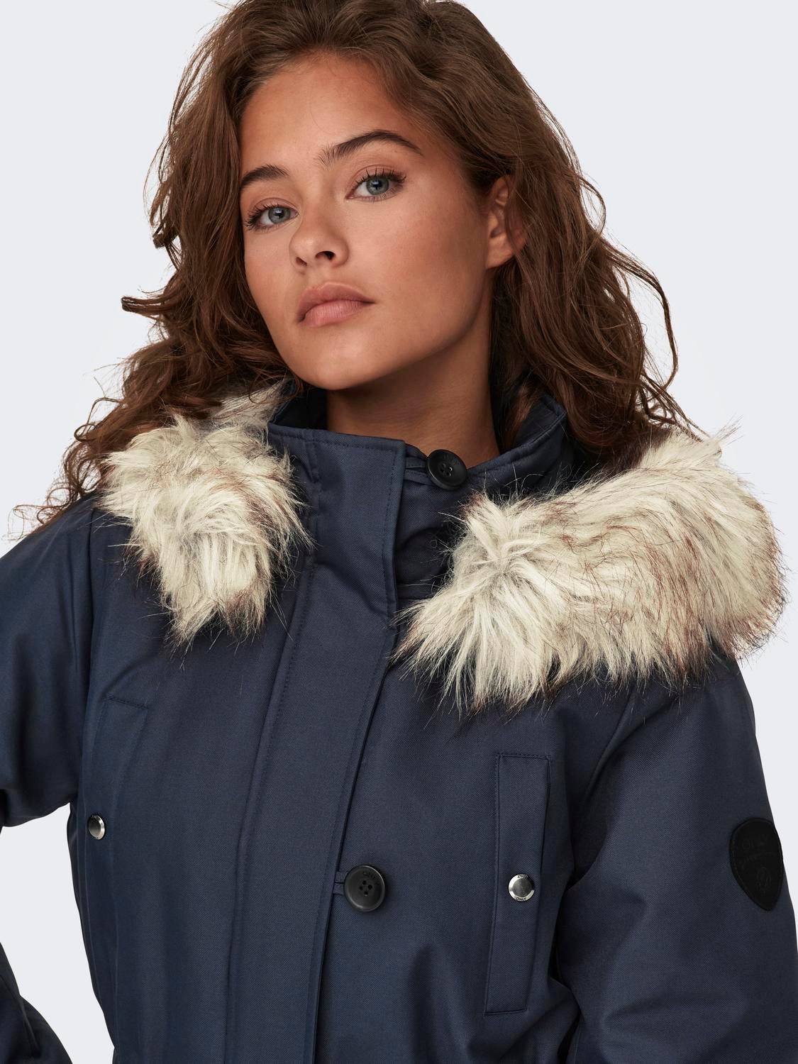 ONLIRIS Langer Parka India Ink
