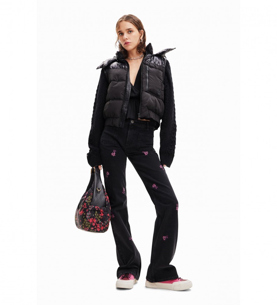 Casaco preto Desigual Oslo