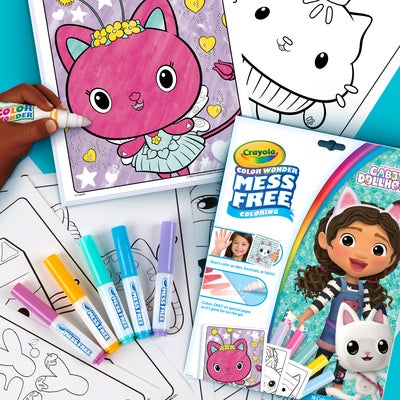 Crayola Gabby's Dollhouse Color Wonder Malesett