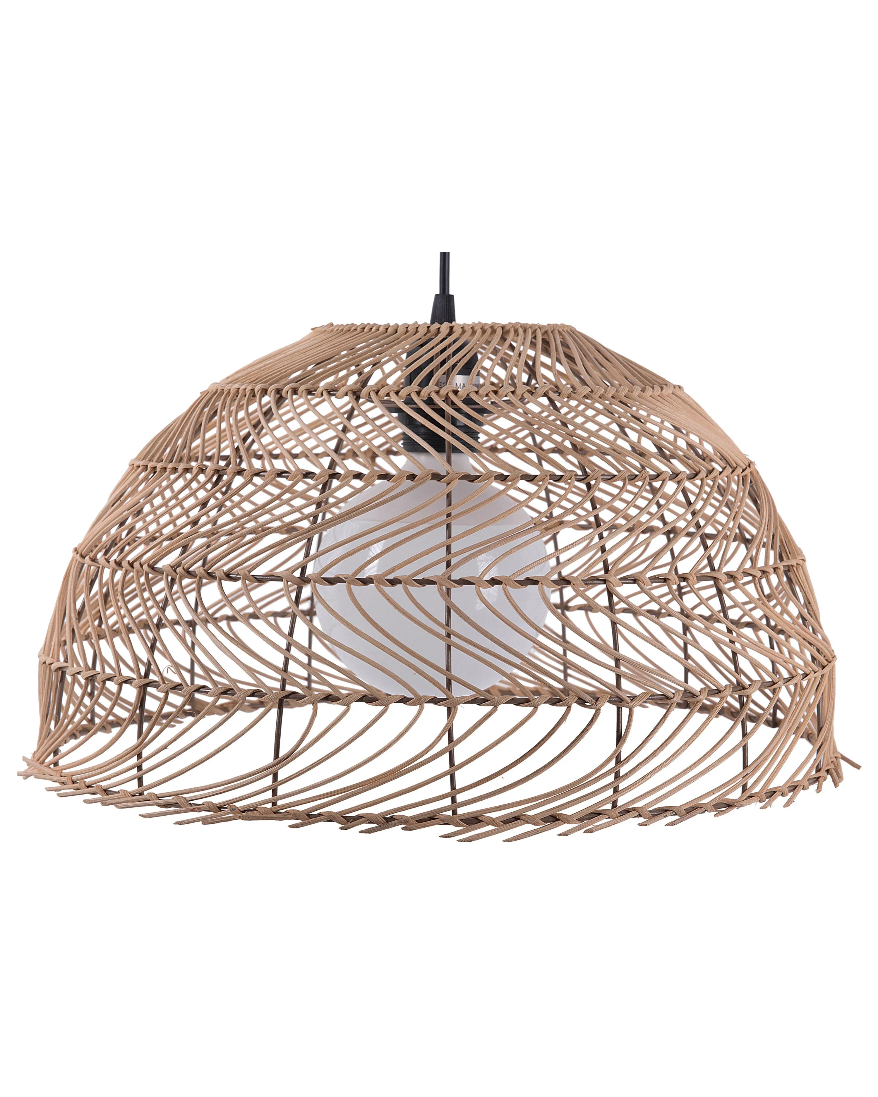 Hanglamp SELENGE Rotan Lichtbruin