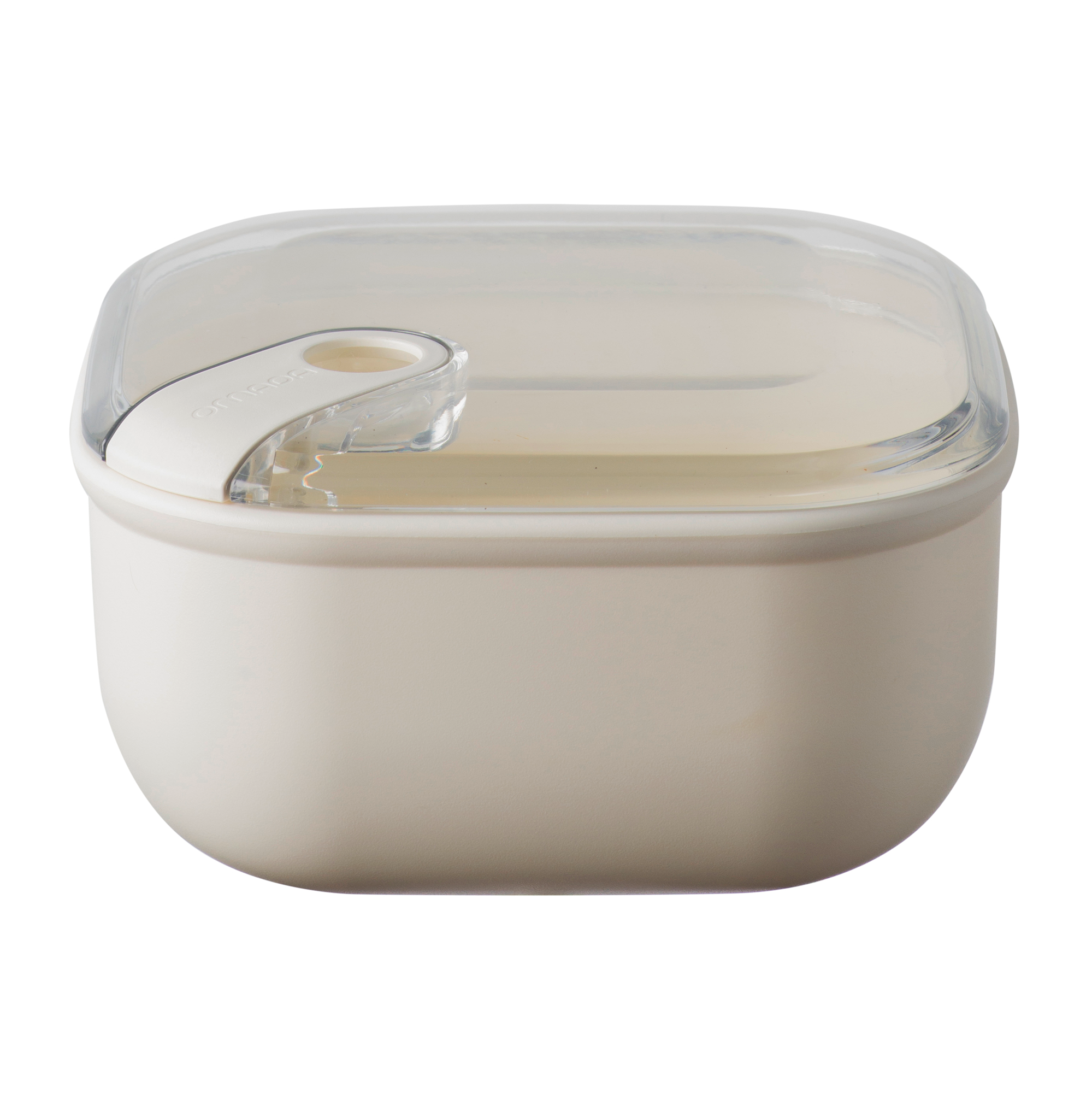 Omada Brotdose quadratisch 1 Liter beige