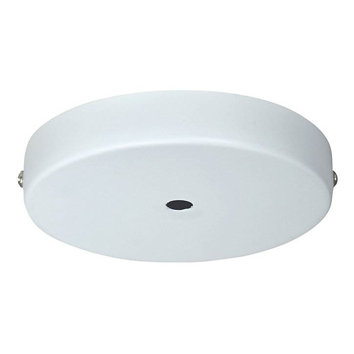 Pavillon métal Tibelec øø 12 x H. 2,5cm blanc