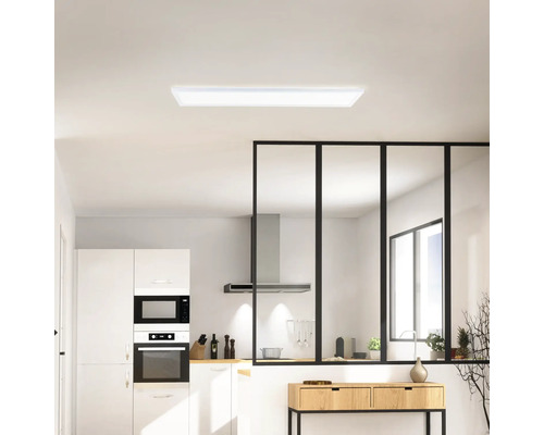 LED plafondlamp 24W 3200 lm 4000K 96x25 cm wit