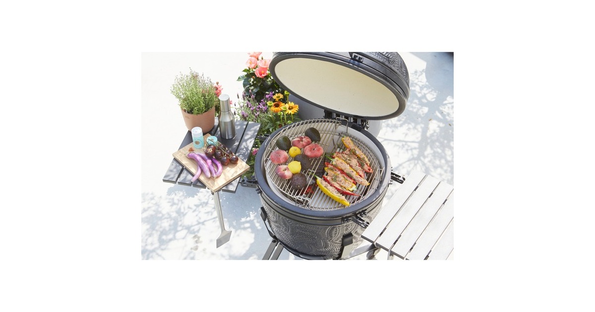 BarbecookKamal 2.0 Extra Large kamado houtskoolbarbecue  (Zwart (mat))