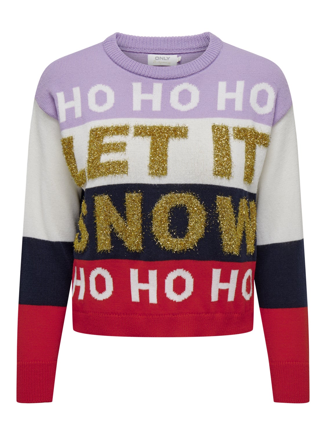 ONLXMAS Strickpullover Lavendula