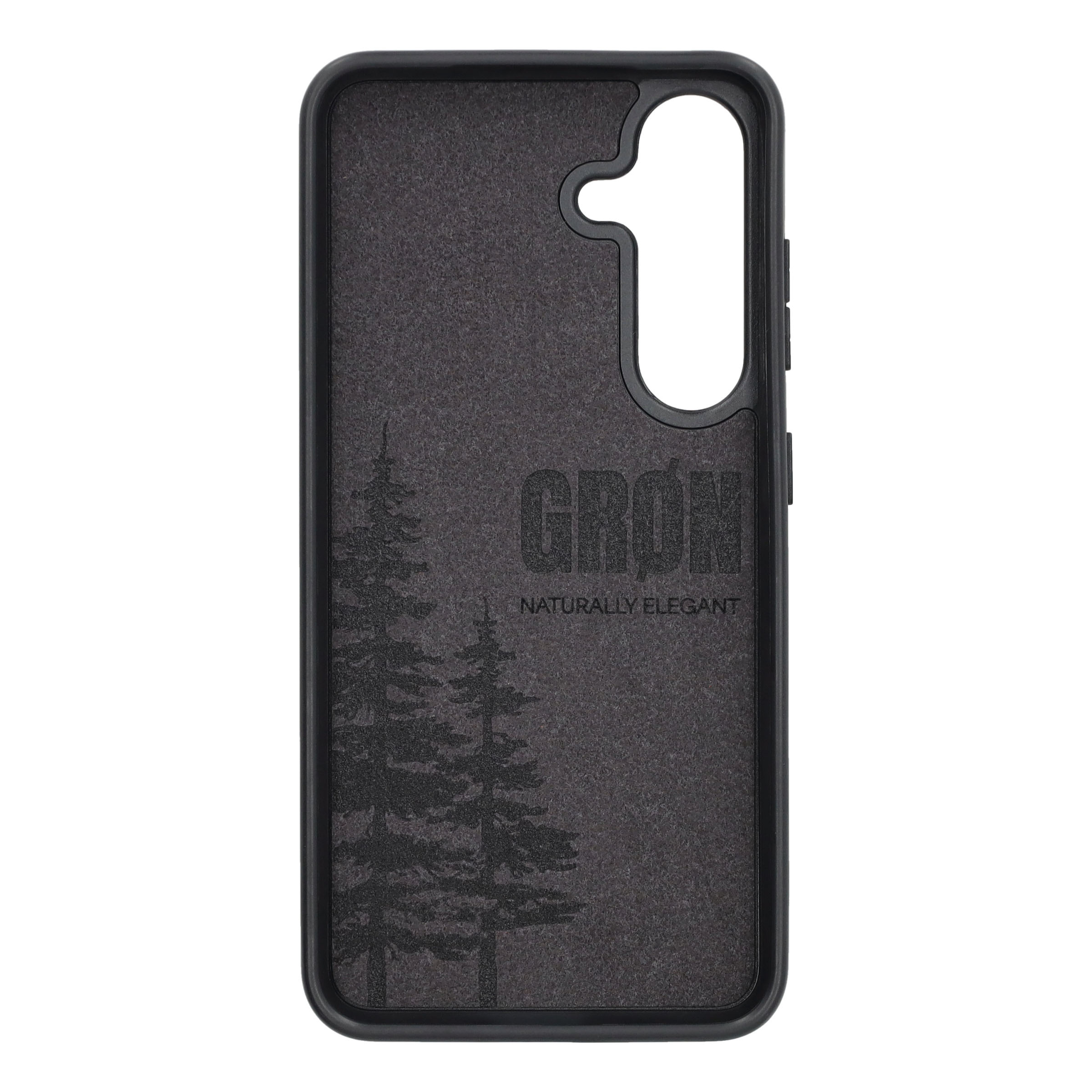 Samsung Galaxy S25 Holz Handy Hülle MagSafe Bumper Case - Walnuss