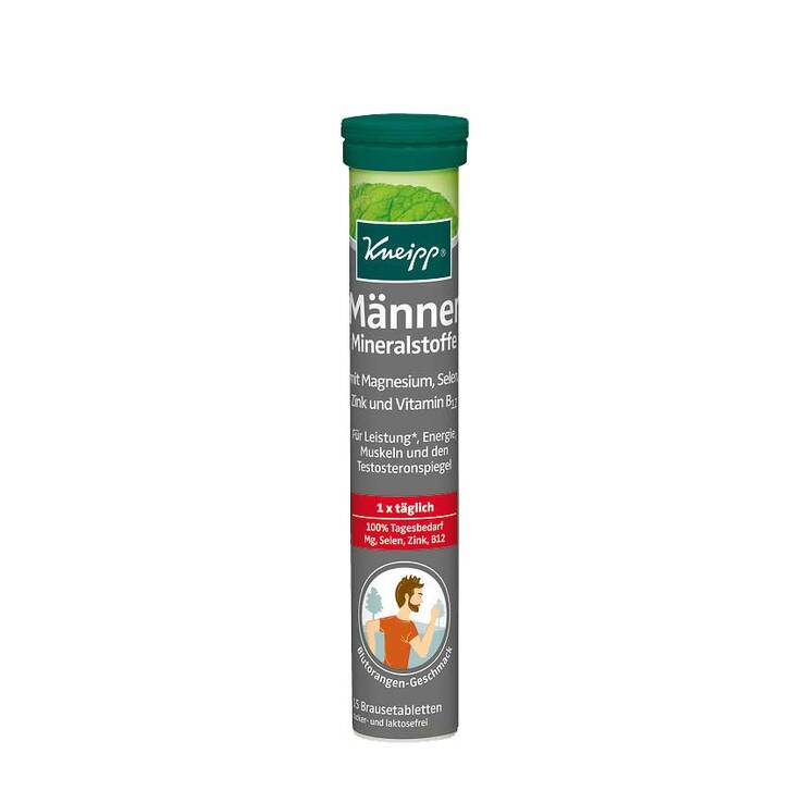 Kneipp Männer Mineralstoffe Brausetabletten, 15 St