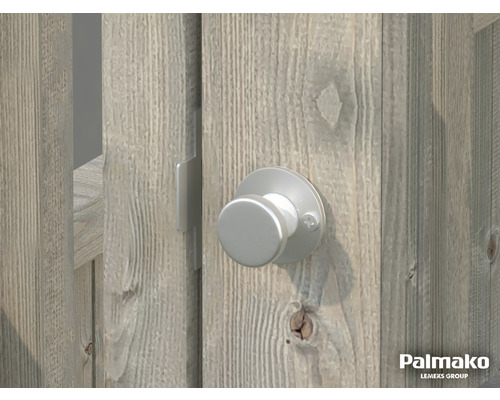 Kas Palmako Emilia, 5,4 m², 4 mm veiligheidsglas, inclusief automatische raamopener, 240 x 244 cm, hout