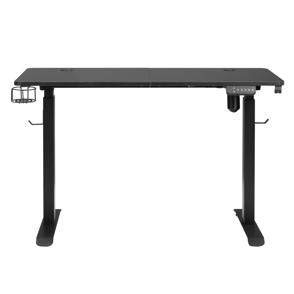 Makika Höhenverstellbarer Schreibtisch elektrisch 120 x 60 cm - Schwarz