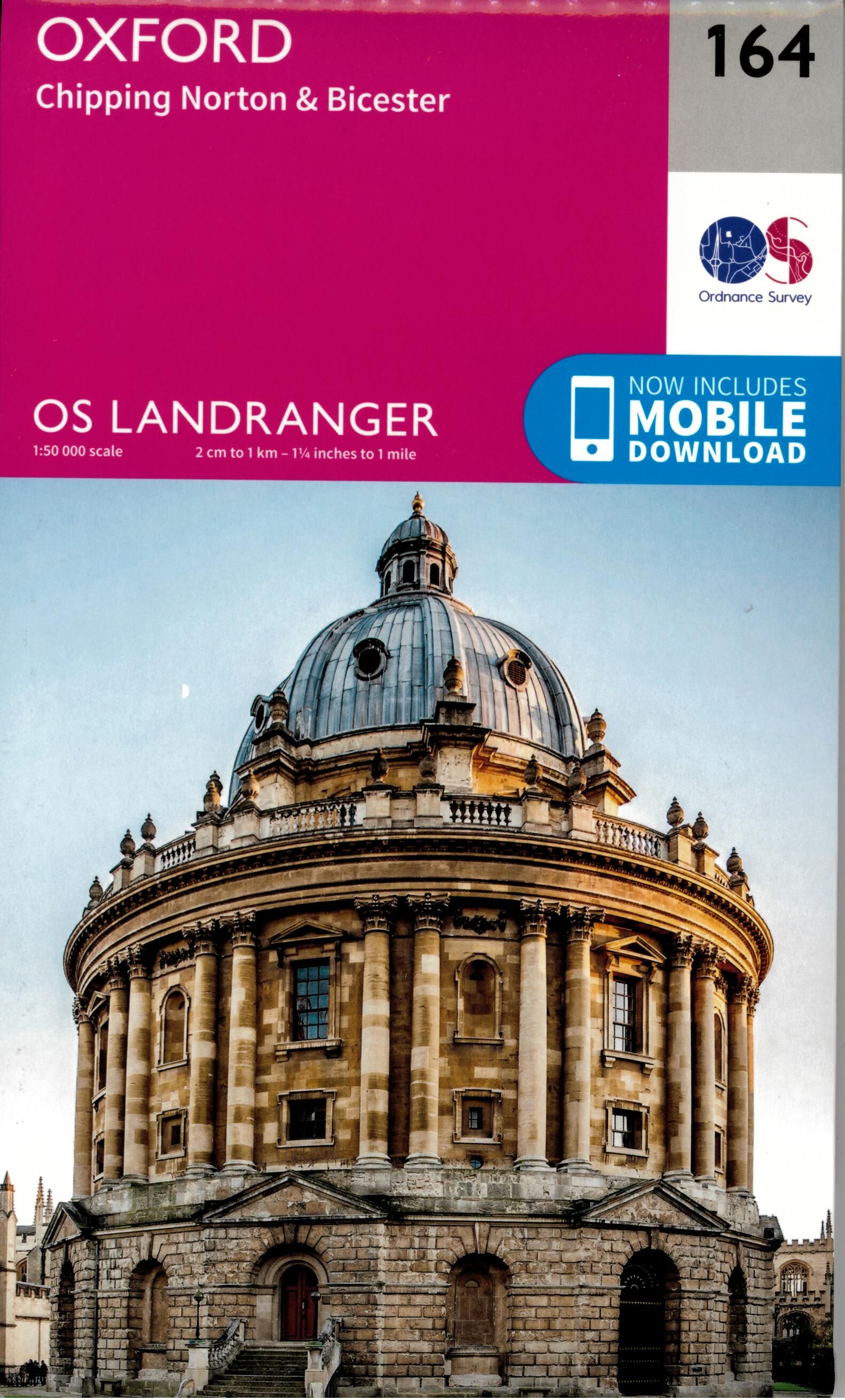 ORDNANCE SURVEY - 164 GB OXFORD 1 50 000