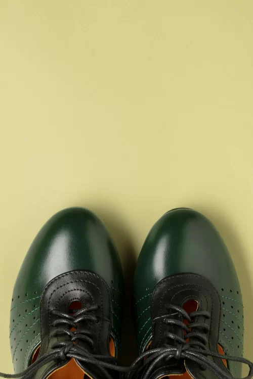 Banned Retro Woodland Vibes hakken in groen