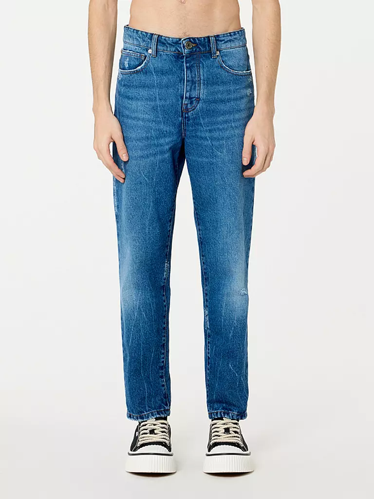 AMI PARIS Jeans Tapered Fit blau