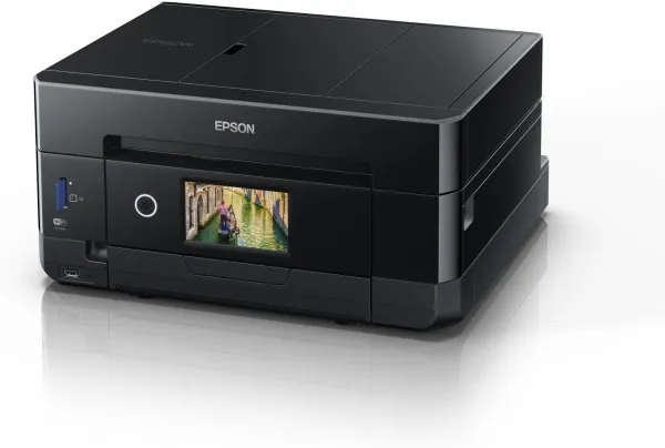 Epson Expression Premium XP-7100 Small-in-One - Multifunktionsprinter - farve - blækprinter - Legal (216 x 356 mm) (original) - A4/Legal (medie) - op til 11 spm (kopiering) - op til 15.8 spm (udskriver) - 120 ark - USB 2.0, Gigabit LAN, Wi-Fi(n) - so