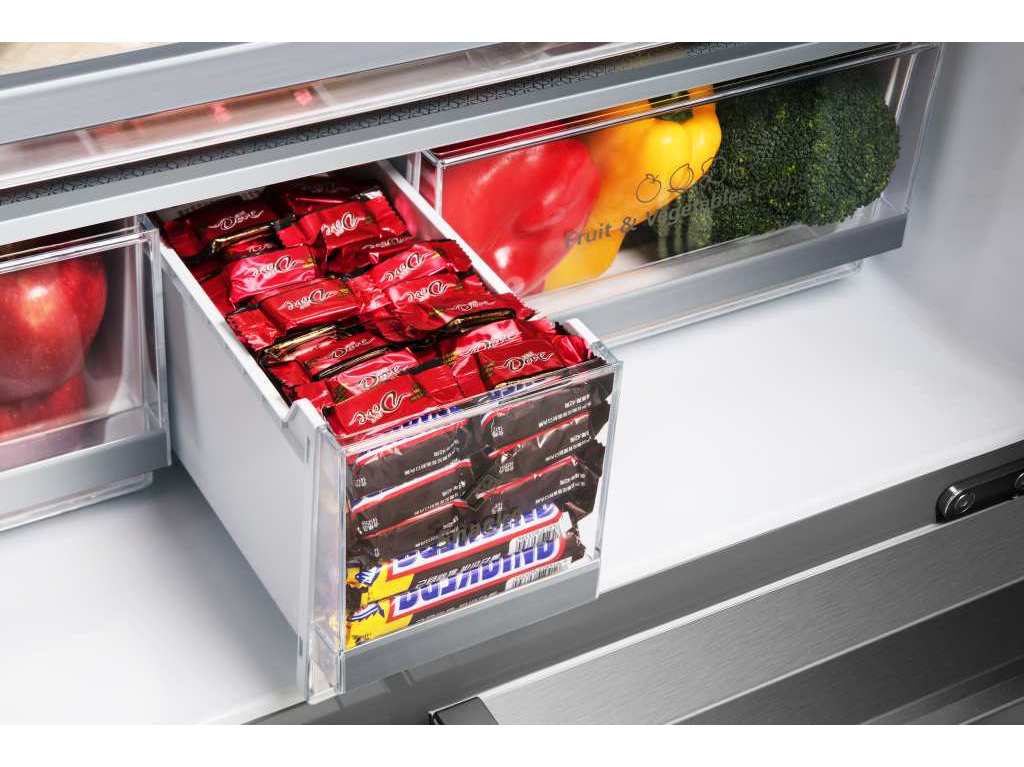 FRIGORÍFICO AMERICANO HISENSE RF749N4SWSE FRENCH DOOR E 579L