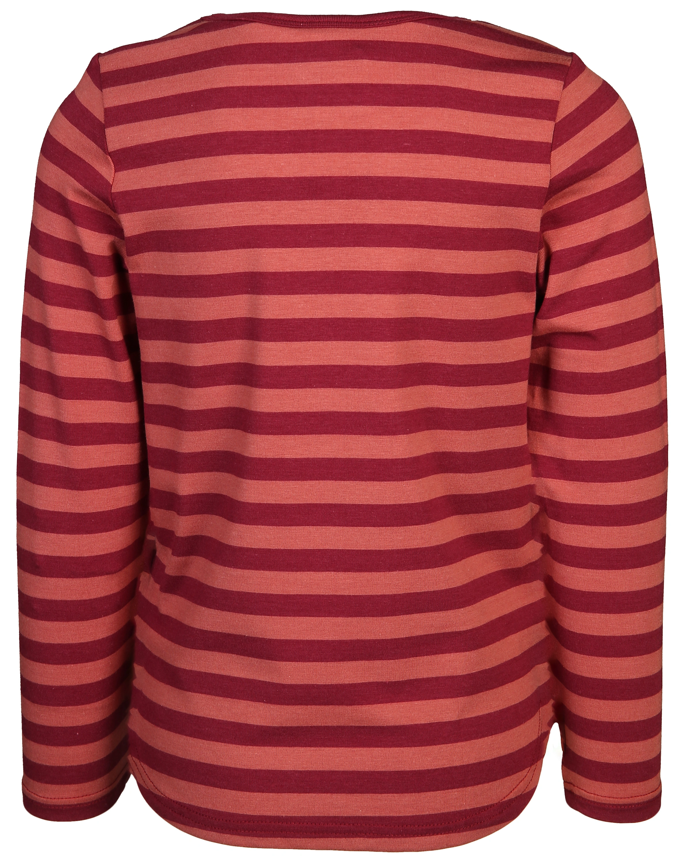 Langarmshirt MERISILLI gestreift in beet red