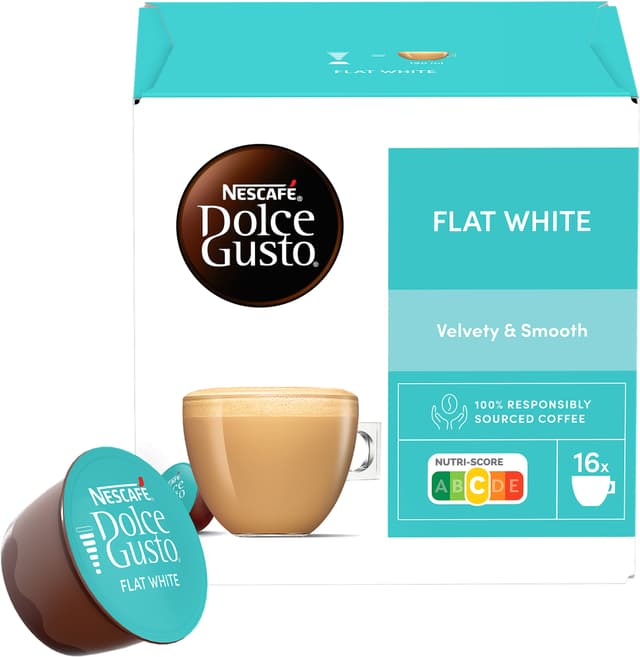 Nescafe Dolce Gusto Flat White kaffekapsler (16 stk.)