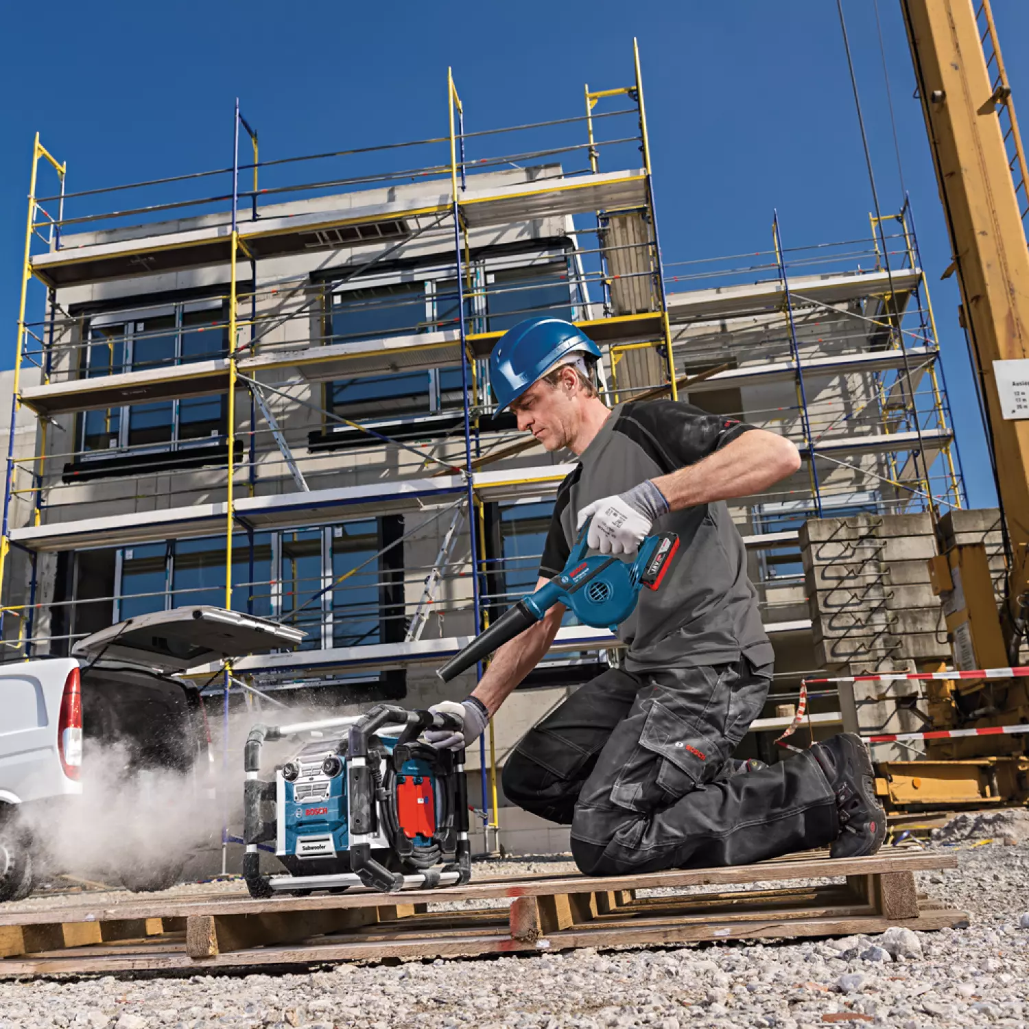 Bosch GBL 18V-120 18V Li-Ion accu Blazer body - 270 km/h