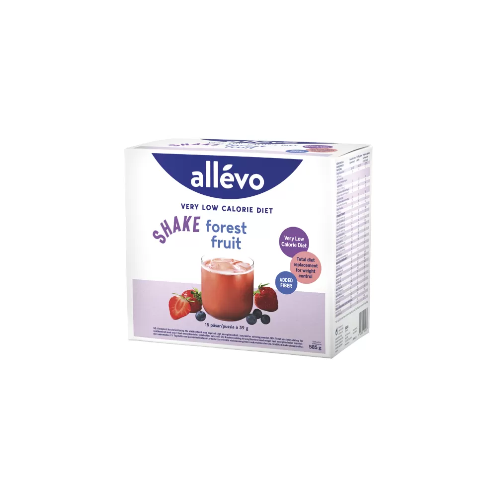Allévo VLCD Shake Forest Fruit - 15x39 g