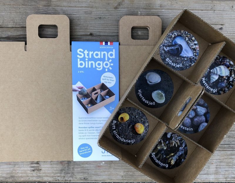STØ Strandbingo, 2 stk. i pakken