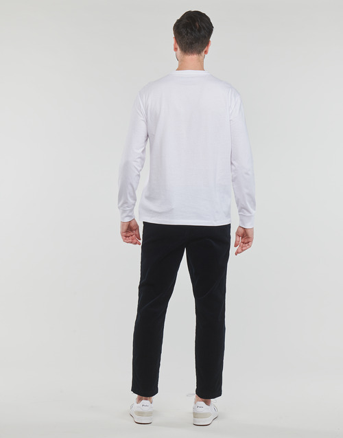 Polo Ralph Lauren - TSHIRT MANCHES LONGUES EN COTON Blanco