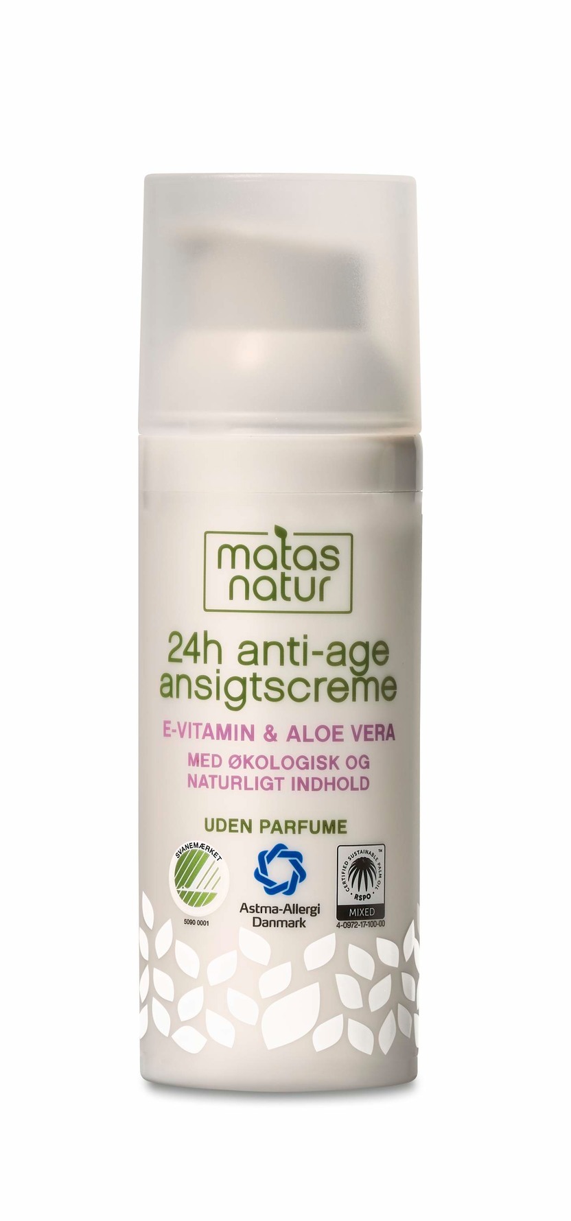 Matas Natur Aloe Vera & E-vitamin 24H Anti-Age Ansigtscreme 50 ml