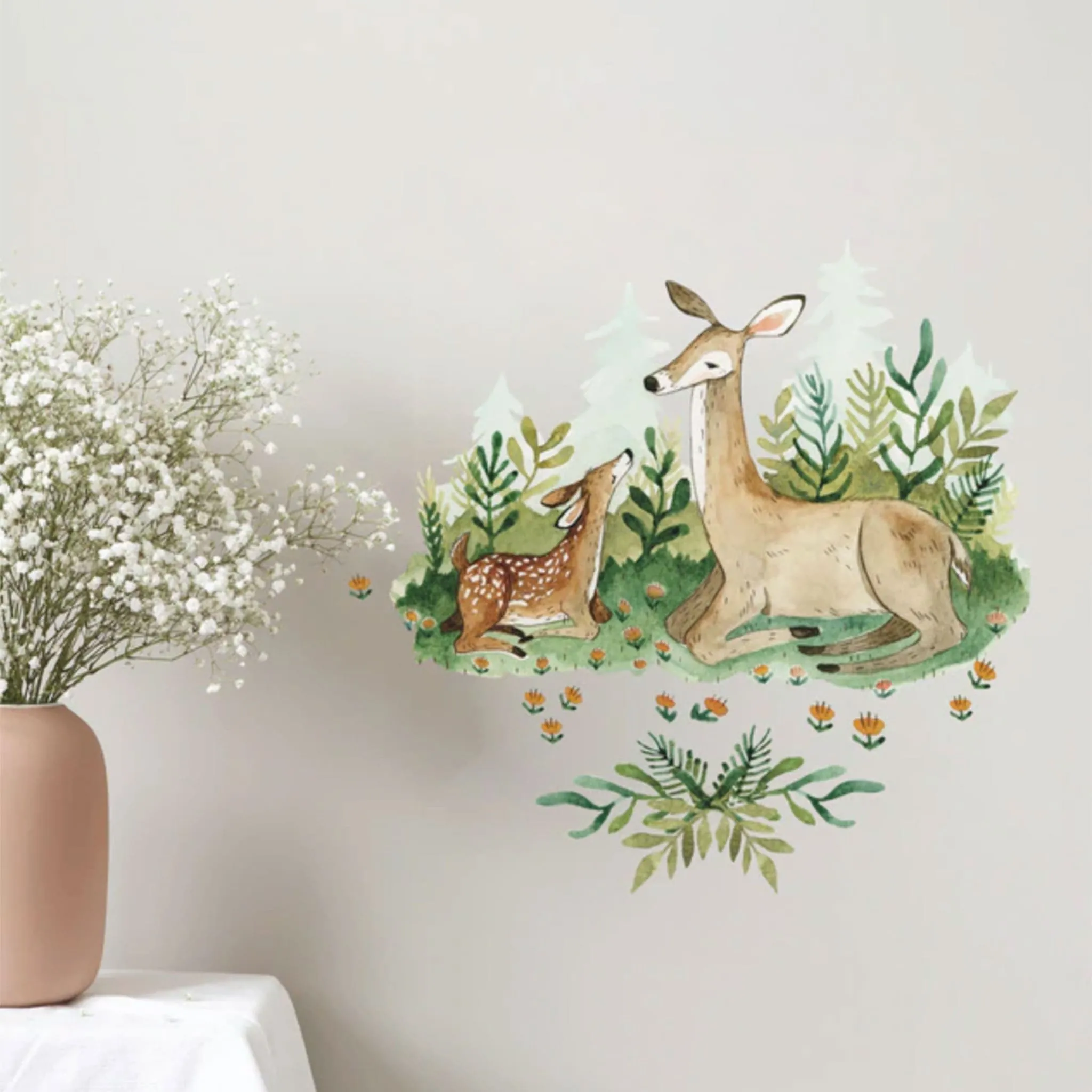 York Wallcoverings Autocollants - Chevreuils