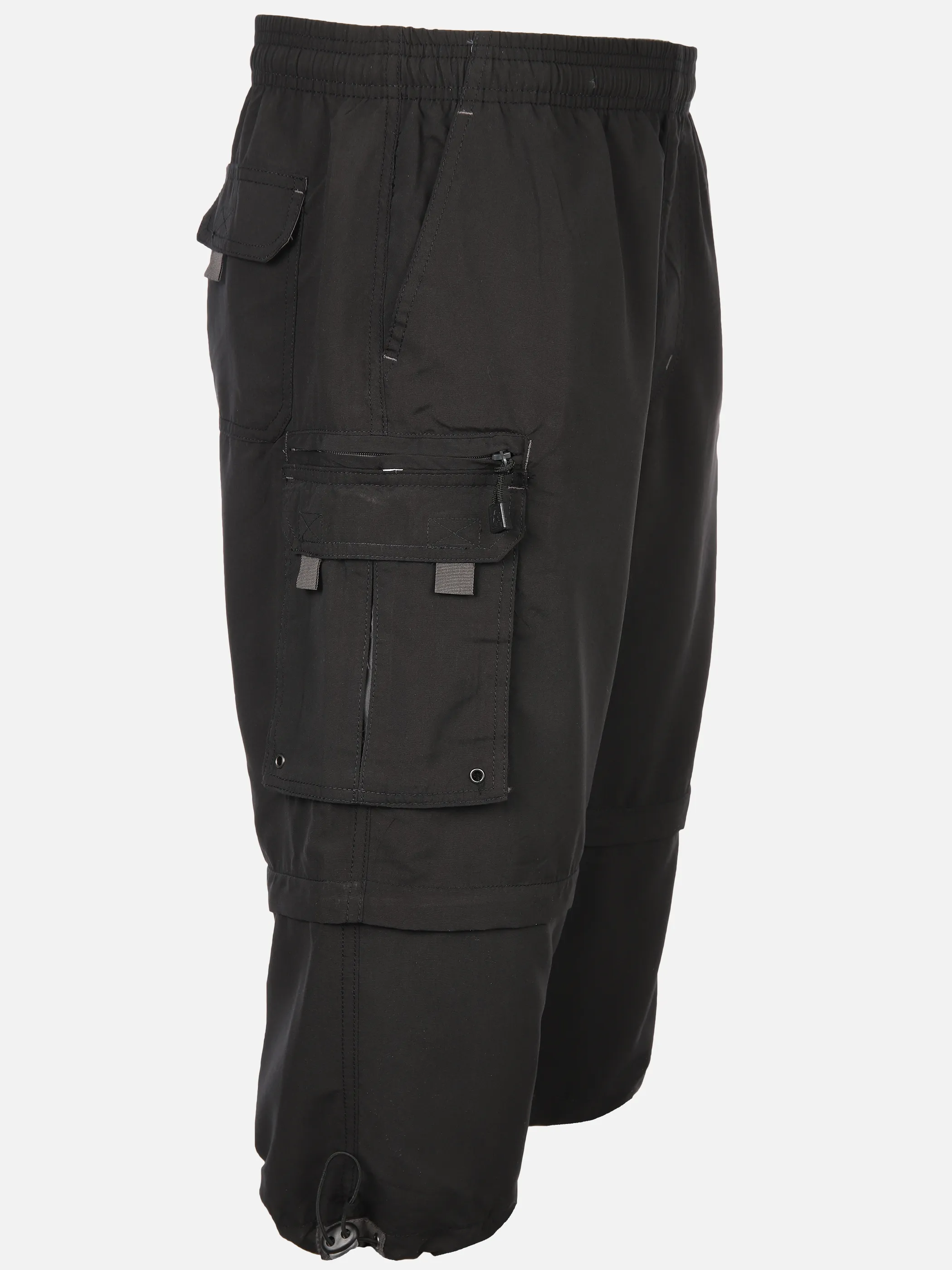 Herren Caprihose mit Zippfunktion