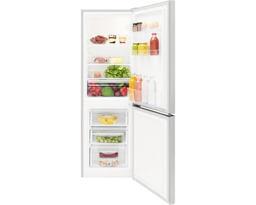 Amica KGCL 384 155 E koel-vriescombinatie, afmetingen (B x H x D): 47,4 x 144 x 49,5 cm, koelgedeelte: 109 l, vriesgedeelte: 48 l
