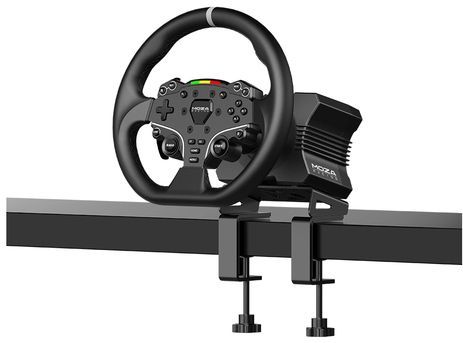 MOZA R5 - Bundel Stuur - Direct Drive Wheel Base - ES Stuurwiel - SR-P Lite Pedalen