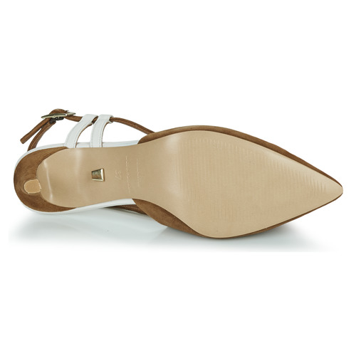 JB Martin - ESMEE - Chèvre velours camel / craie